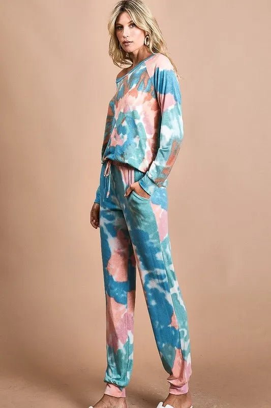 BiBi Tie Dye French Terry Jogger Pants - Bela Fils BoutiqueBela Fils Boutique